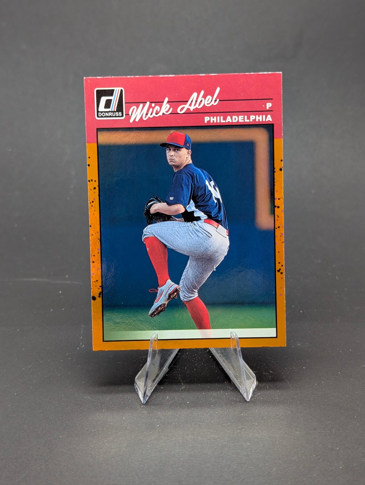 2023 Panini Donruss Retro 1990 Holo Orange Mick Abel #246