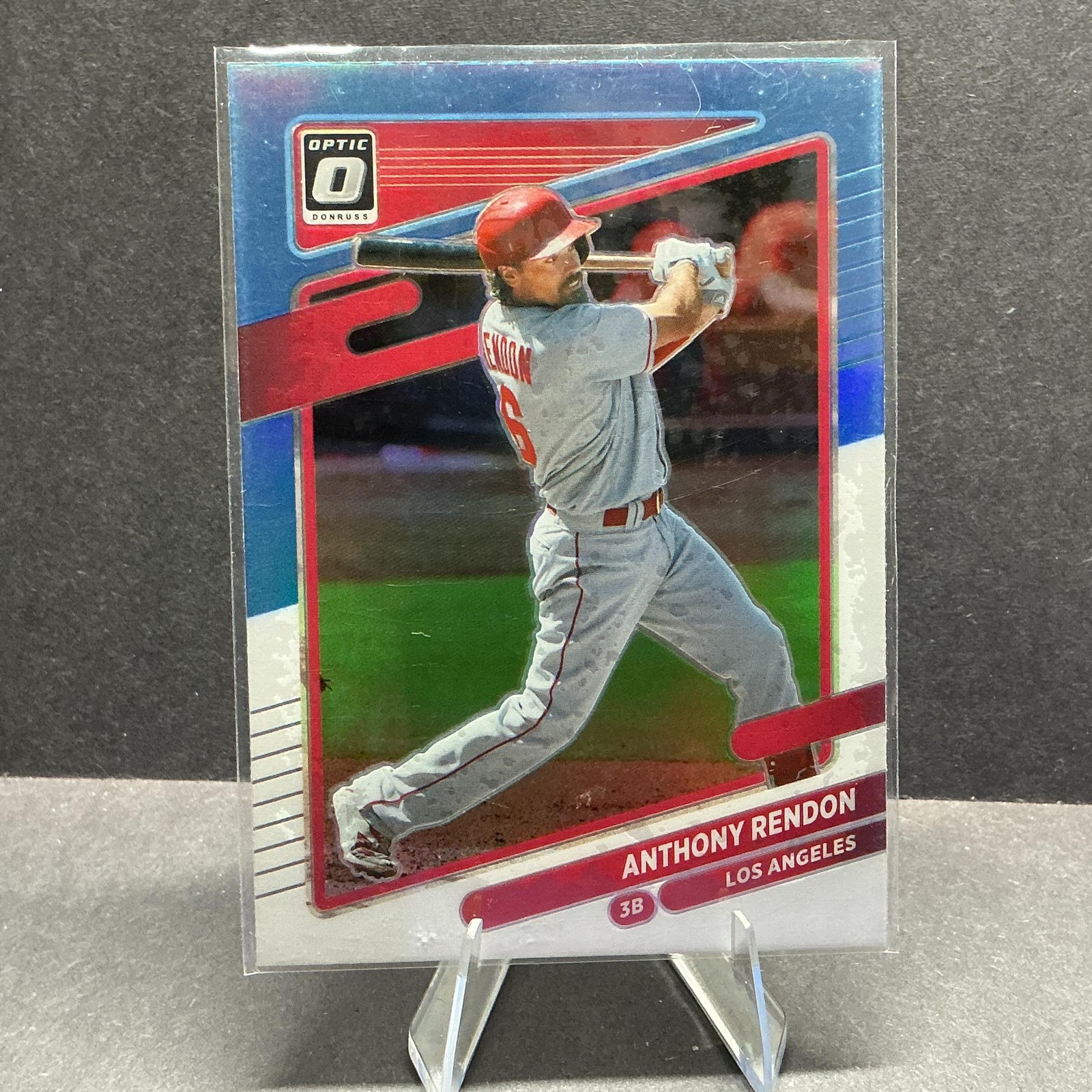 2021 Donruss Optic #132 Anthony Rendon Carolina Blue & White