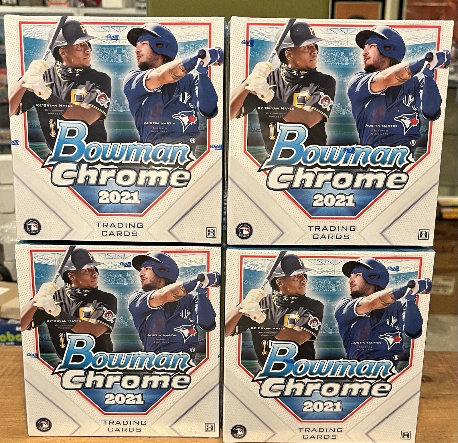 2021 Bowman Chrome Baseball Factory Sealed Hobby Lite Box