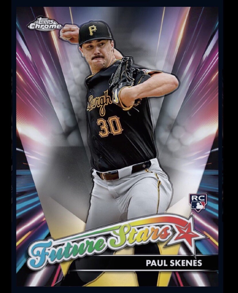 2024 TOPPS Chrome Update Future Stars Rookie-PAUL SKENES(Topps Bunt Digital Card
