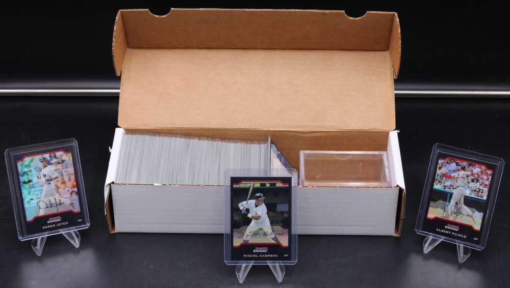 2004 Bowman Chrome Baseball Partial Refractor Set 203/330 Cabrera DN929