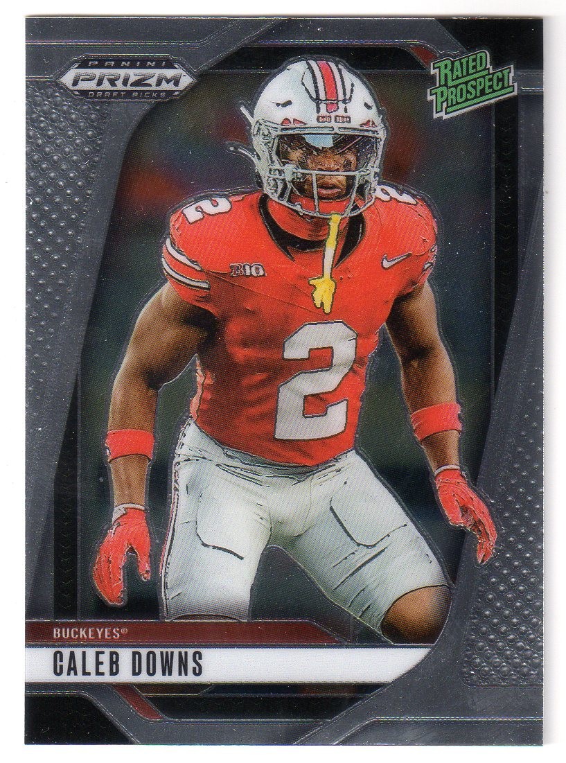 2025 Panini Prizm Draft Picks #159 CALEB DOWNS ‘RATED PROSPECT’ RC! OHIO ST