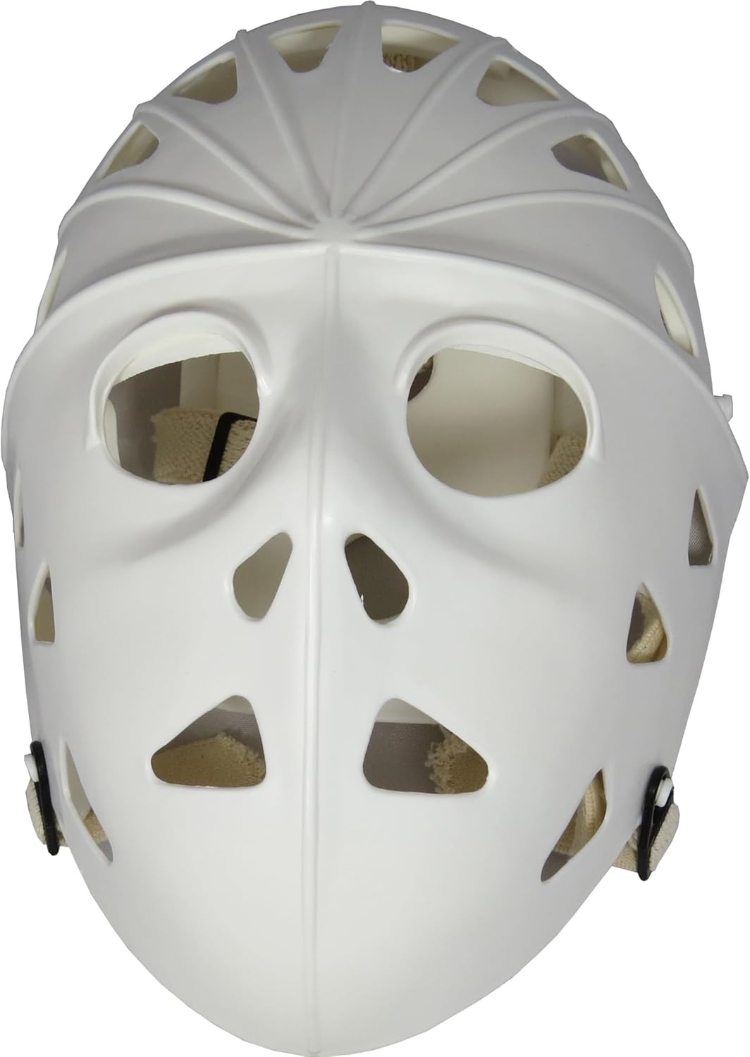 Mylec Adult Street Hockey Goalie Mask – High-Impact – Large, White