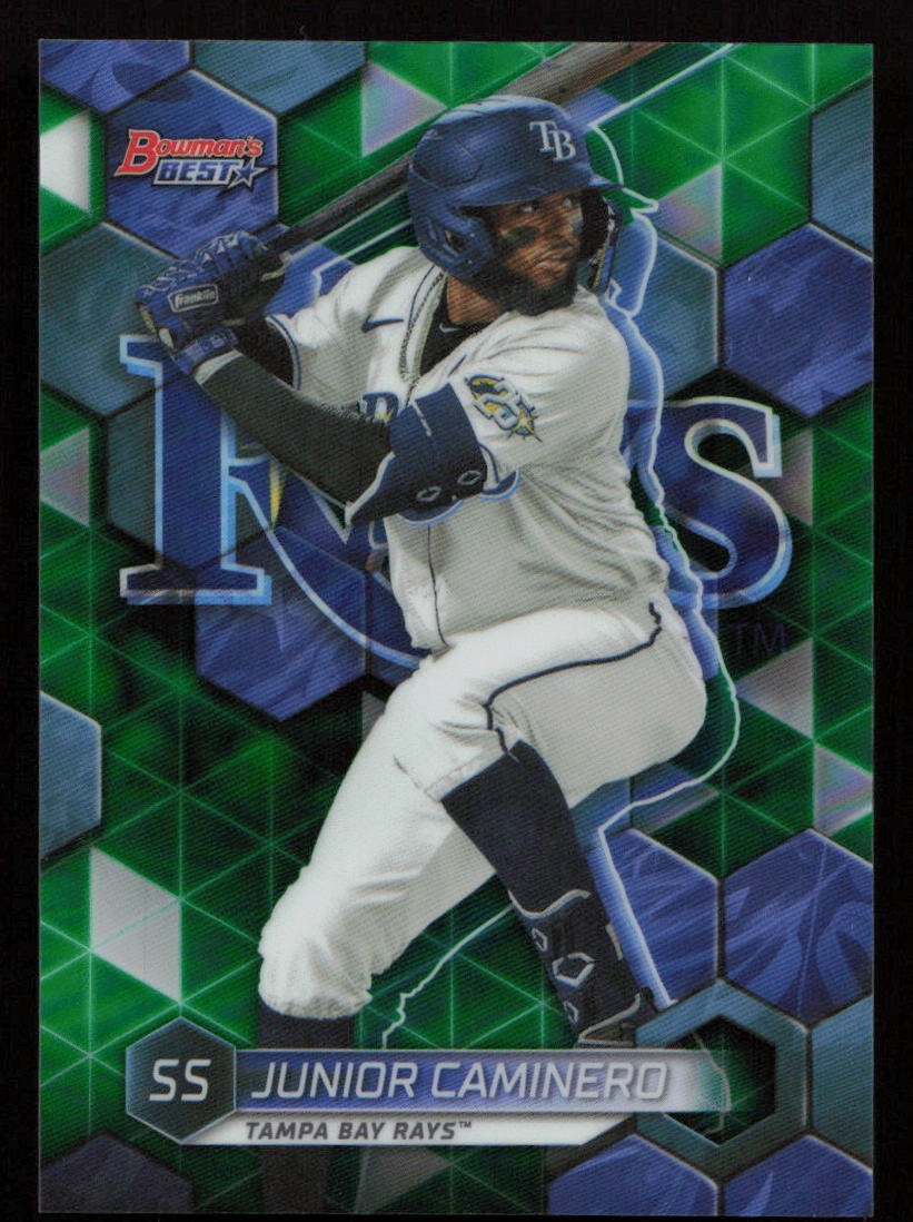 Junior Caminero #TP-18 2023 Bowman’s Best Baseball (5A)