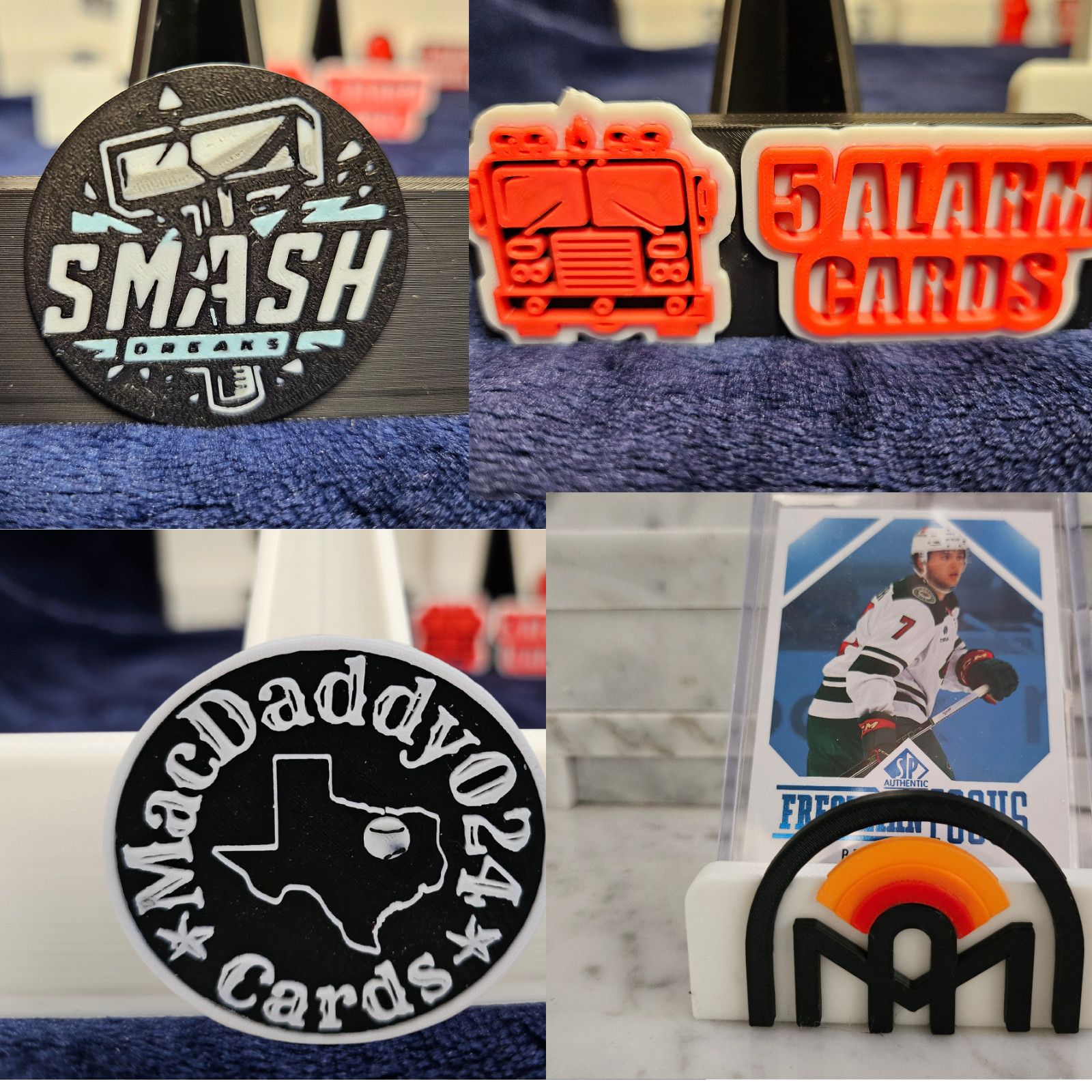 Custom Card Stands (add your logo), For Sports Cards, Pokemon, MTG, Breakers