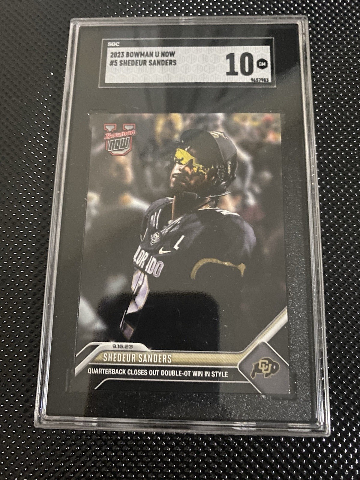 2023 Bowman U Now Shedeur Sanders