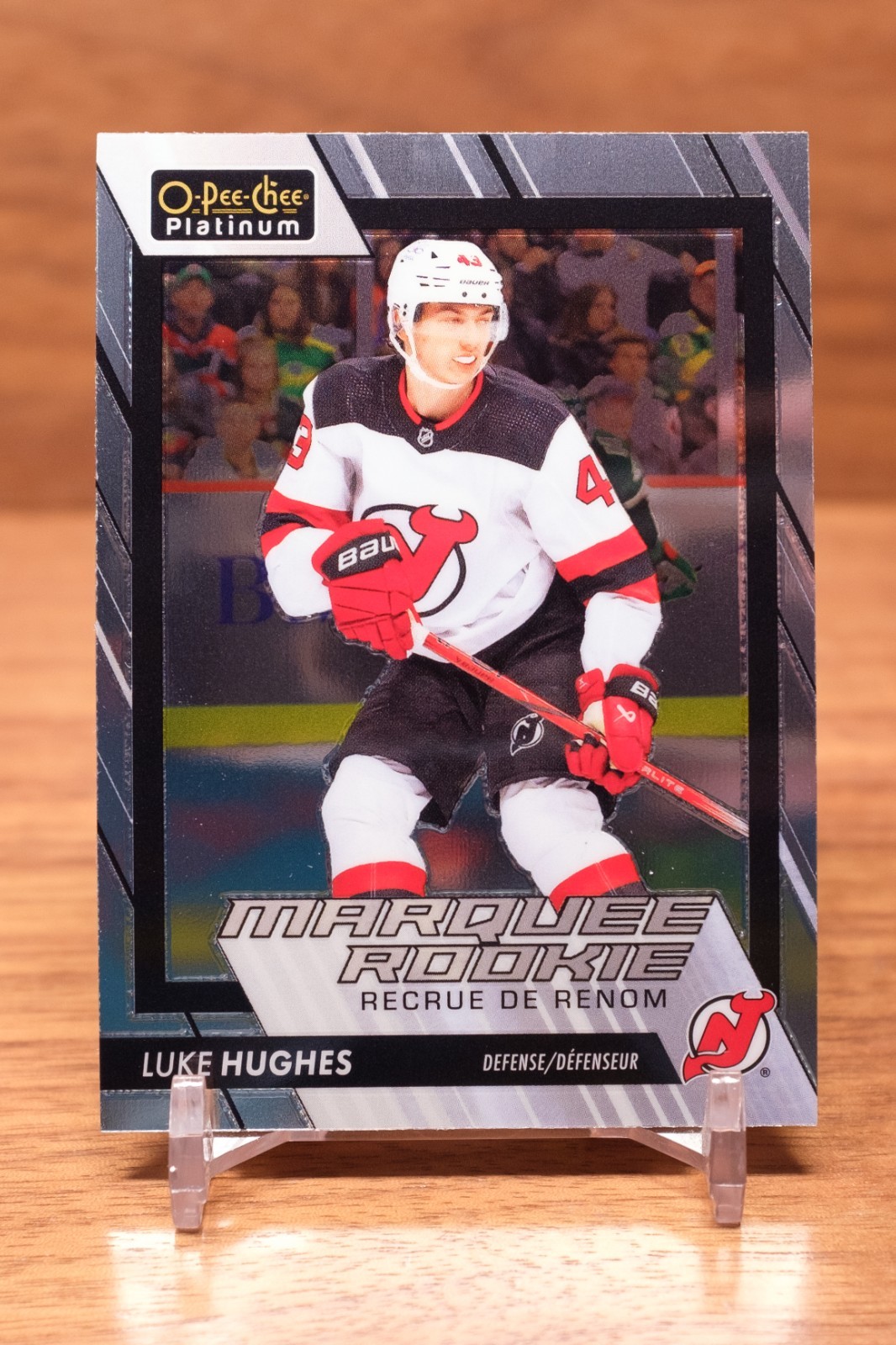 2023-24 O-Pee-Chee Platinum – Marquee Rookies Luke Hughes #204