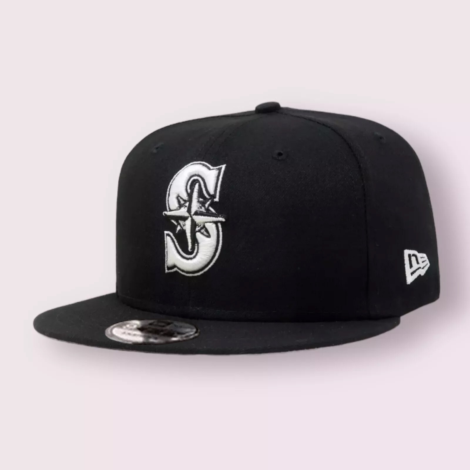 Seattle Mariners 9FIFTY Adjustable Cap – MLB New Era 950 Hat – Black Snapback