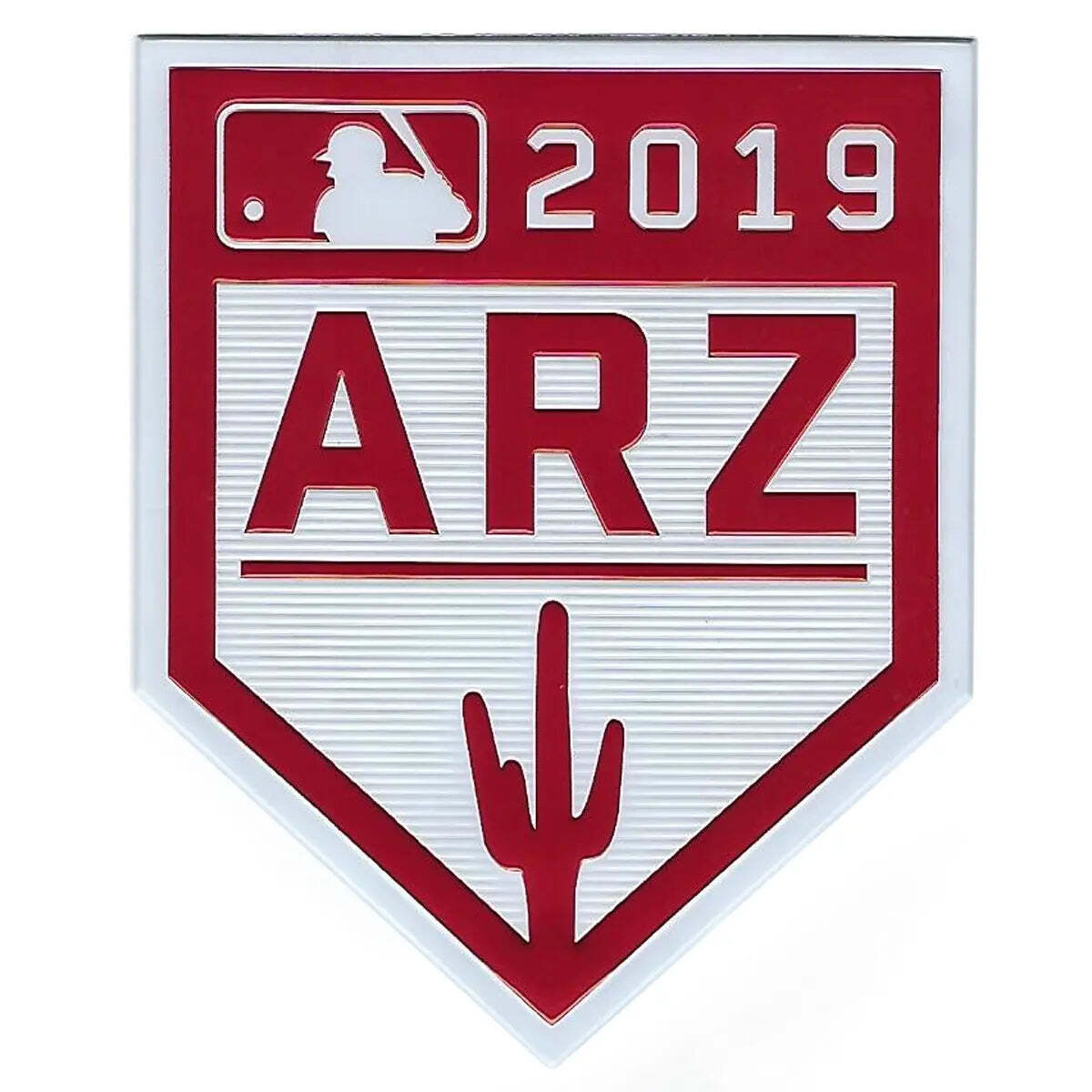 2019 Cactus League MLB Spring Training TPU EmbossTech Jersey Patch (Red)