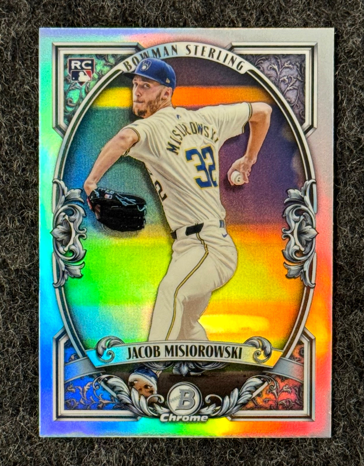 2026 Bowman Jacob Misiorowski #BST-13 Bowman Sterling Chrome Refractor (RC)