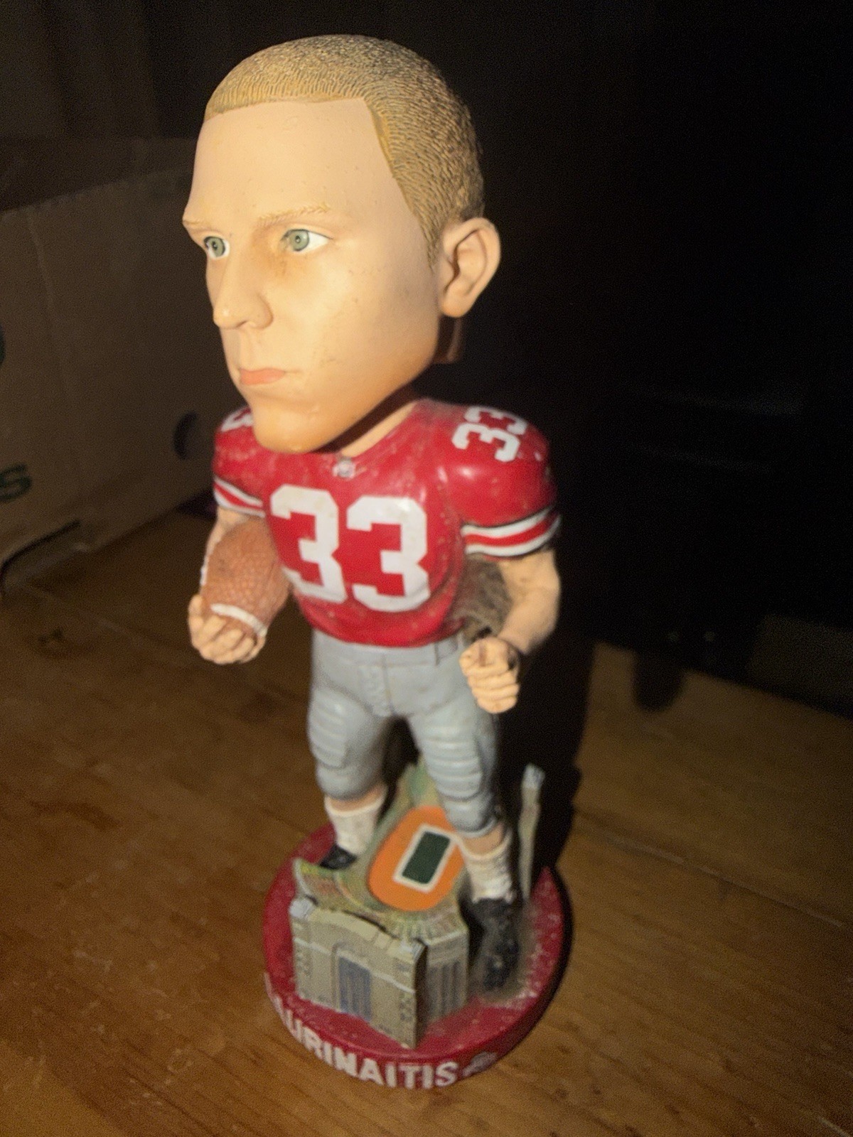 Ohio State Forever Legends Championship Bobble Heads James Laurinaitis #33