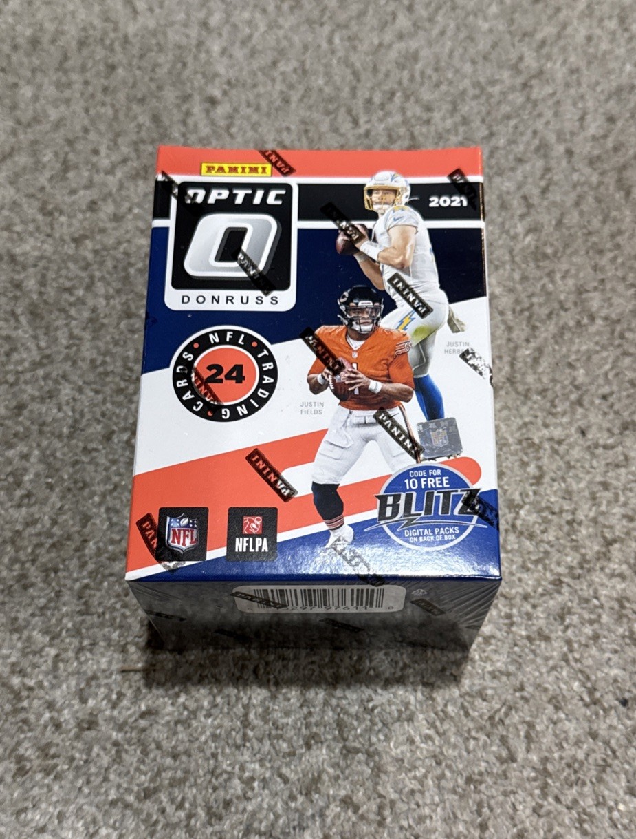 2021 PANINI DONRUSS OPTIC NFL FOOTBALL BLASTER BOX TARGET PINK LAWRENCE DOWNTOWN