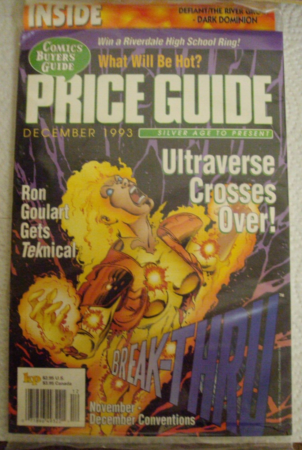 Comic Buyer’s Guide Price Guide Magazine – December 1993