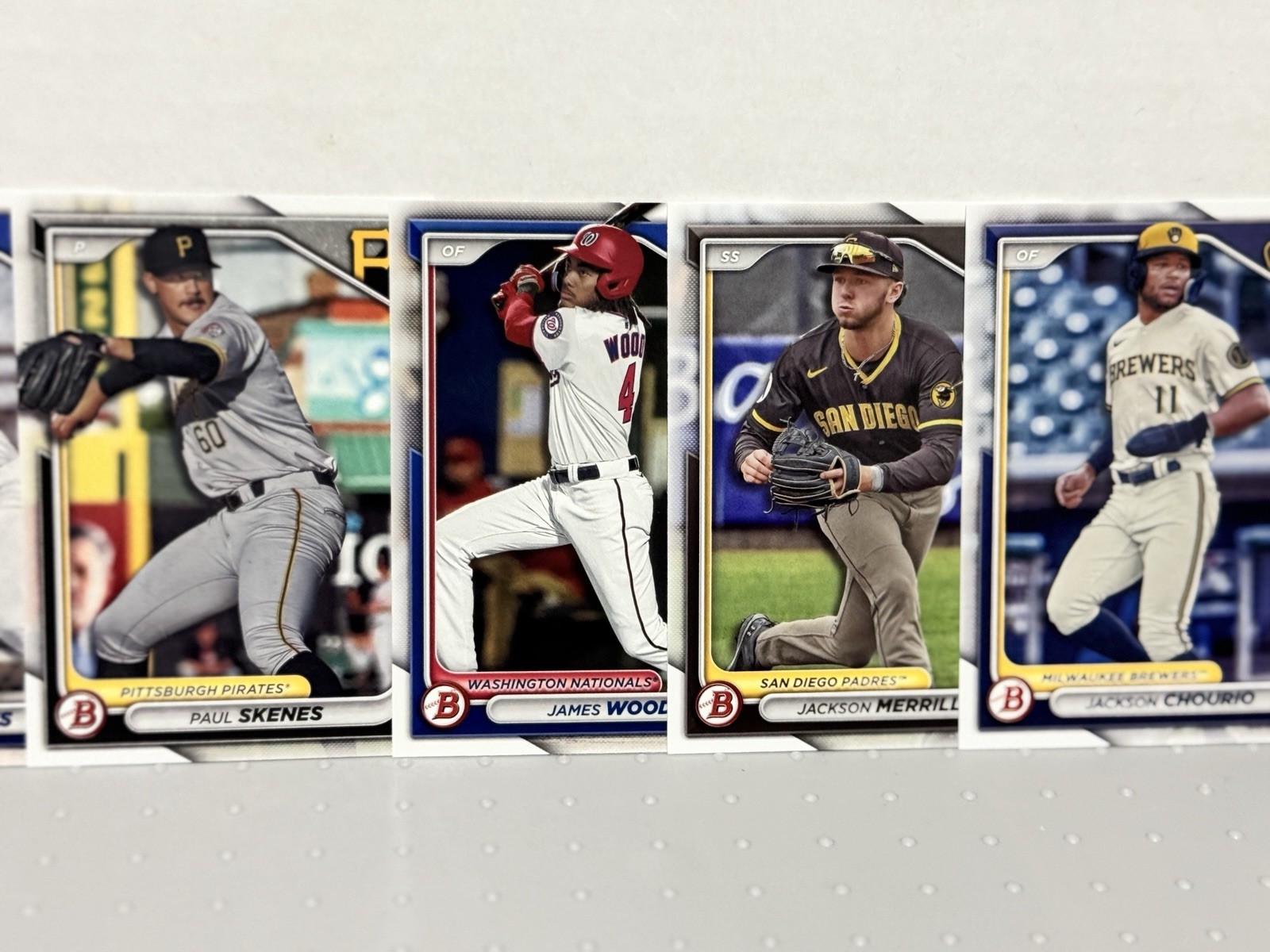 2024 Bowman Baseball Complete 300 Card Prospect Set BP1-150 & BCP1-150 – LOADED!