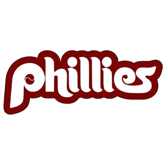 Philadelphia Phillies Sticker MLB Baseball Die Cut Laminated