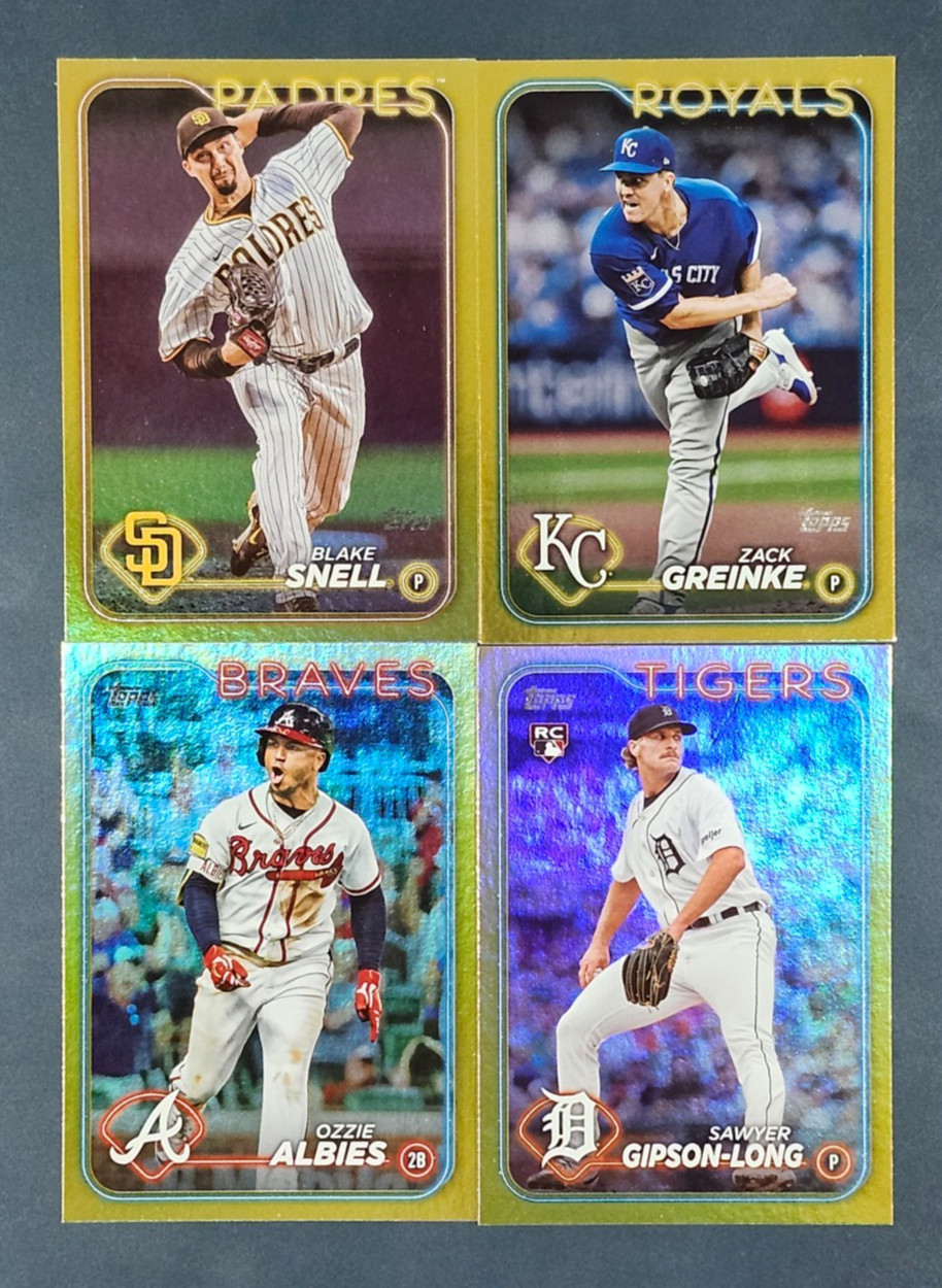 2024 Topps Series 2 GOLD FOIL Parallels You Pick – 2 Card Minimum