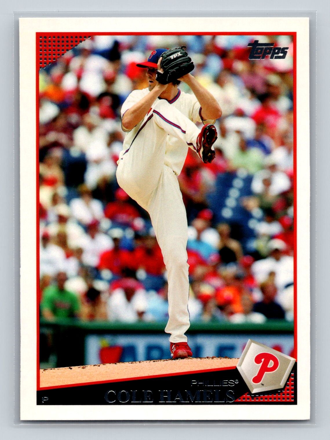 2009 Topps #650 Cole Hamels Philadelphia Phillies