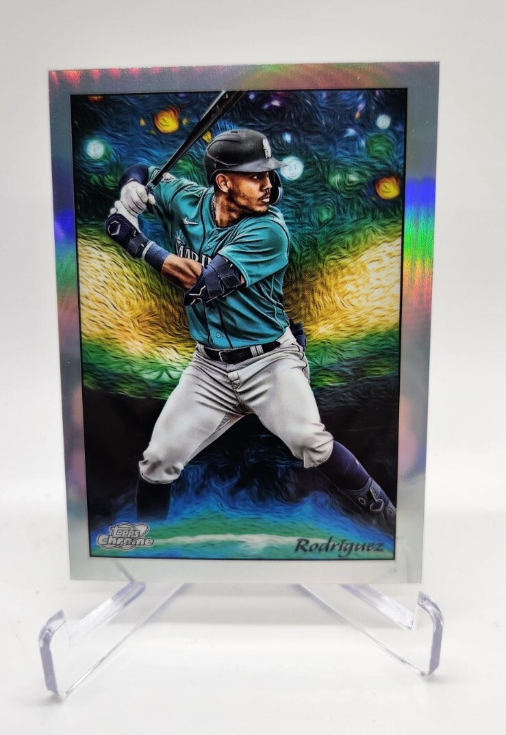 2023 Topps Cosmic Chrome Julio Rodriguez Stars in the Night STN-7 MLB Mariners 2