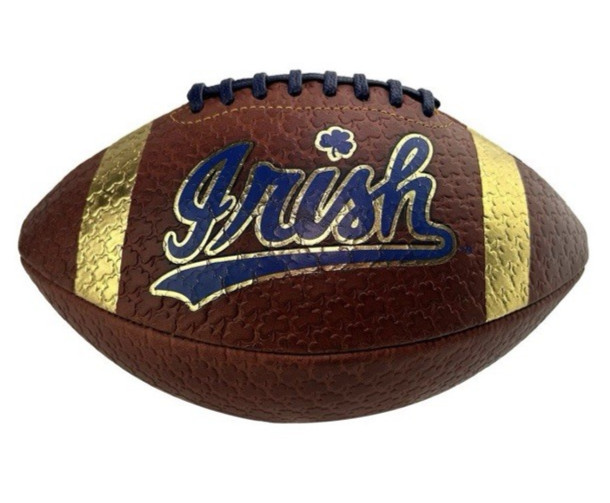 Notre Dame Fighting Irish Limited Edition Shamrock Collectors Football
