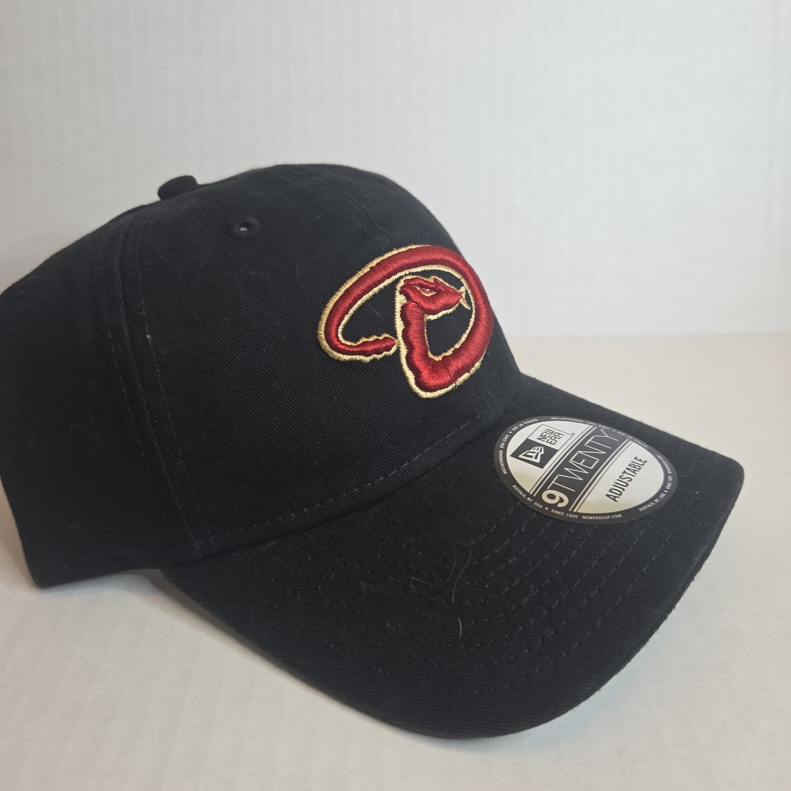 Arizona Diamondbacks MLB New Era 9Twenty MLB Adjustable Strapback BLACK Dad Hat