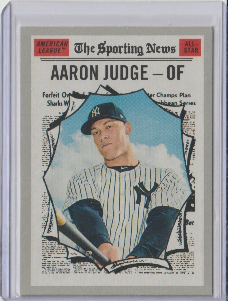 2019 Topps Heritage All-Star Aaron Judge #356 New York Yankees