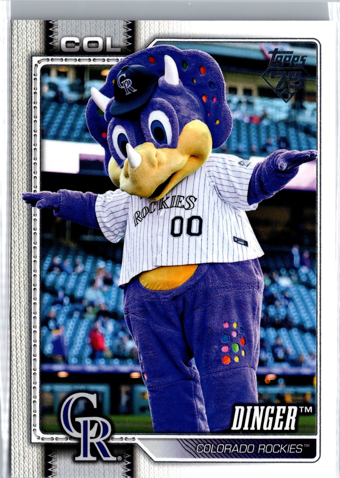 2026 Topps #M-4 Dinger Mascots