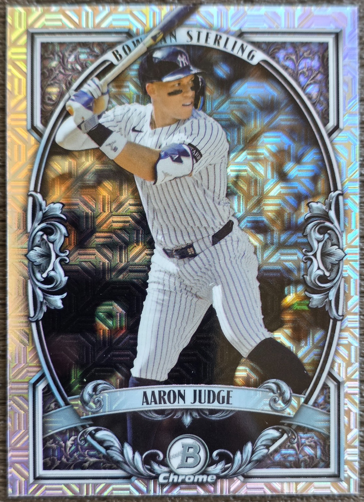 2026 Bowman Chrome Aaron Judge Bowman Sterling Mojo #BST-4 Yankees