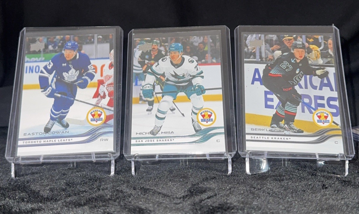 2025-26 Upper Deck Extended Series Full Young Guns & Draft Day Set #701-750