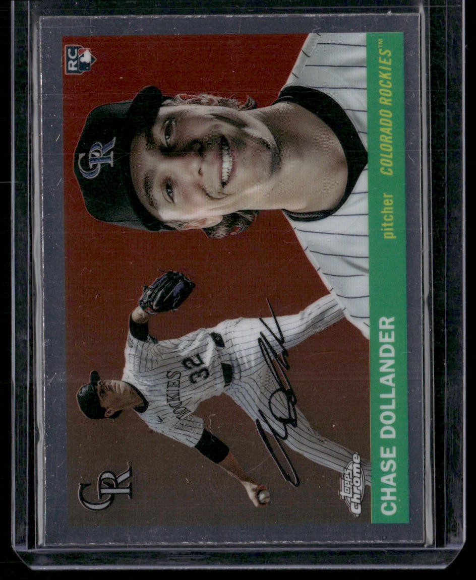 Chase Dollander Rookie 2025 Topps Chrome Platinum #288