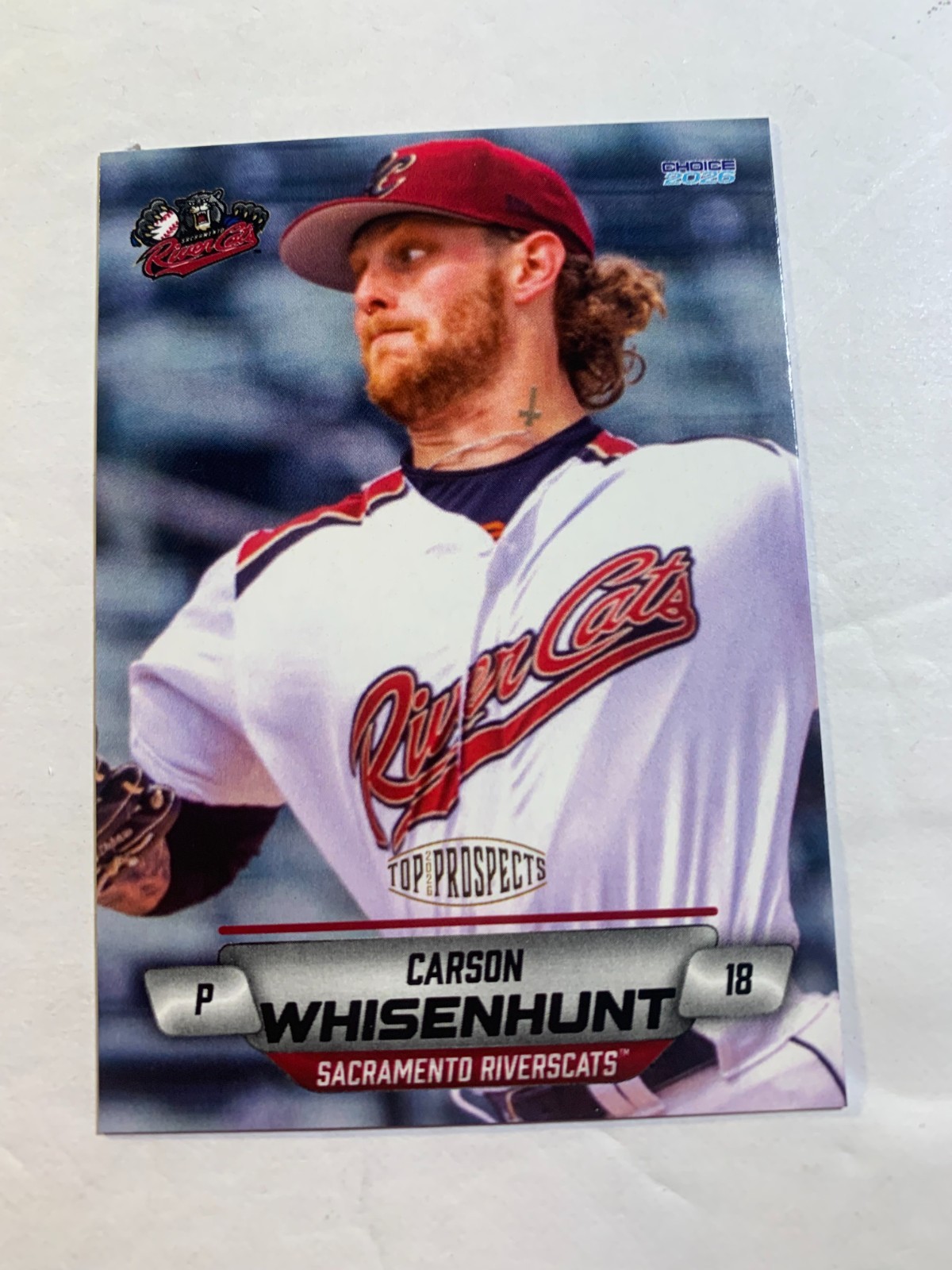 Carson Whisenhunt 2026 AAA Top Prospects Card