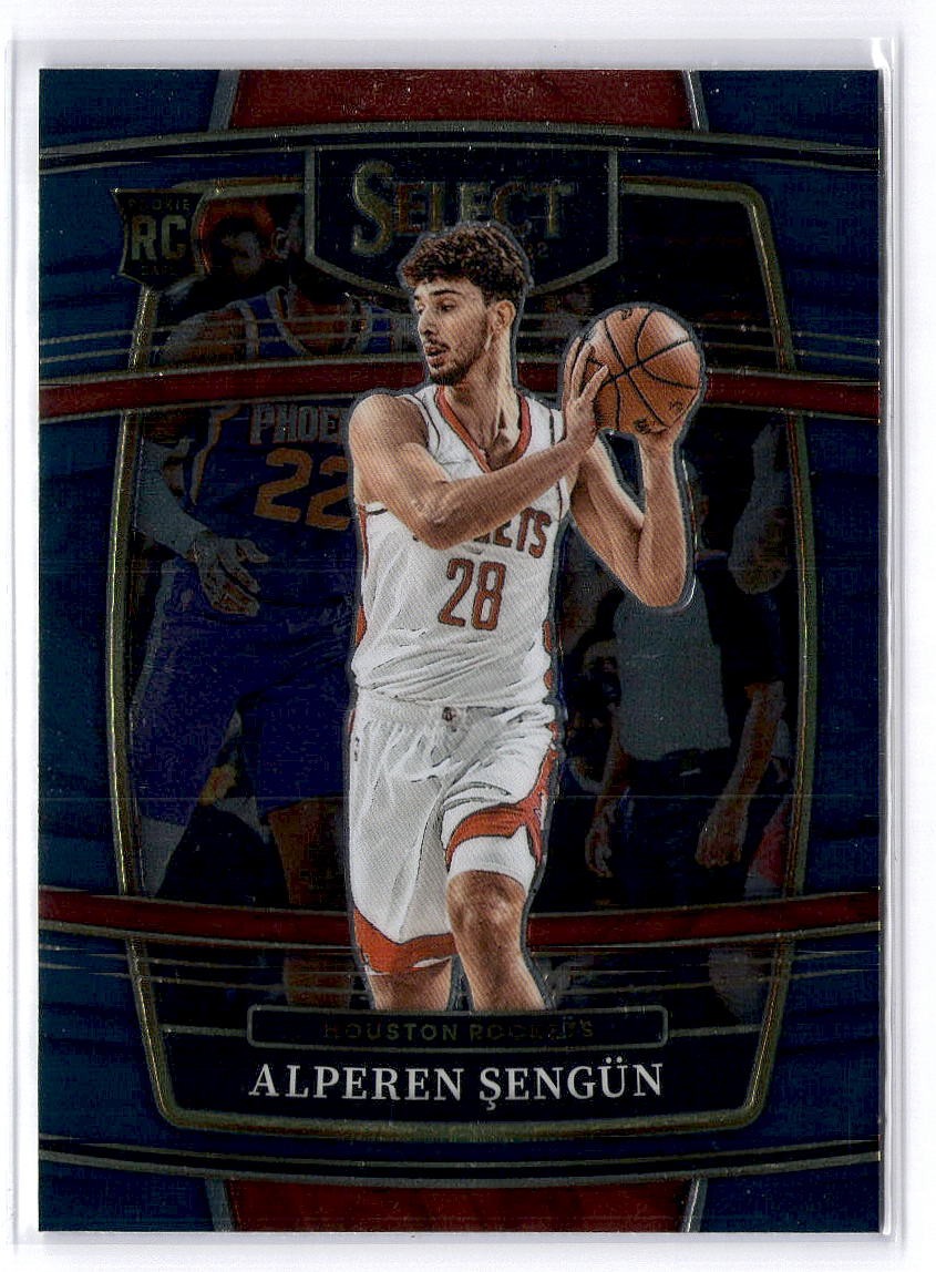 2021-22 Panini Select #19 Alperen Sengun Blue (Retail Base) Rookie RC