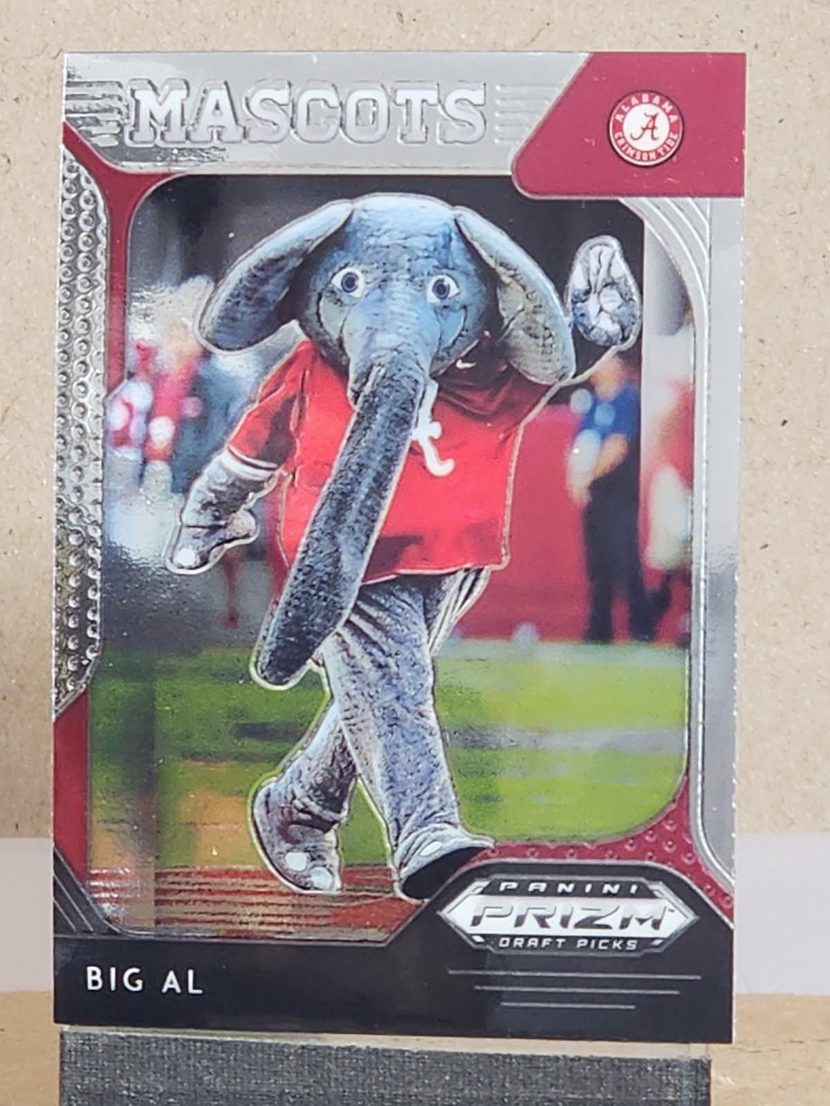 2019 Prizm Draft Picks Mascots Alabama Crimson Tide #25 Big Al