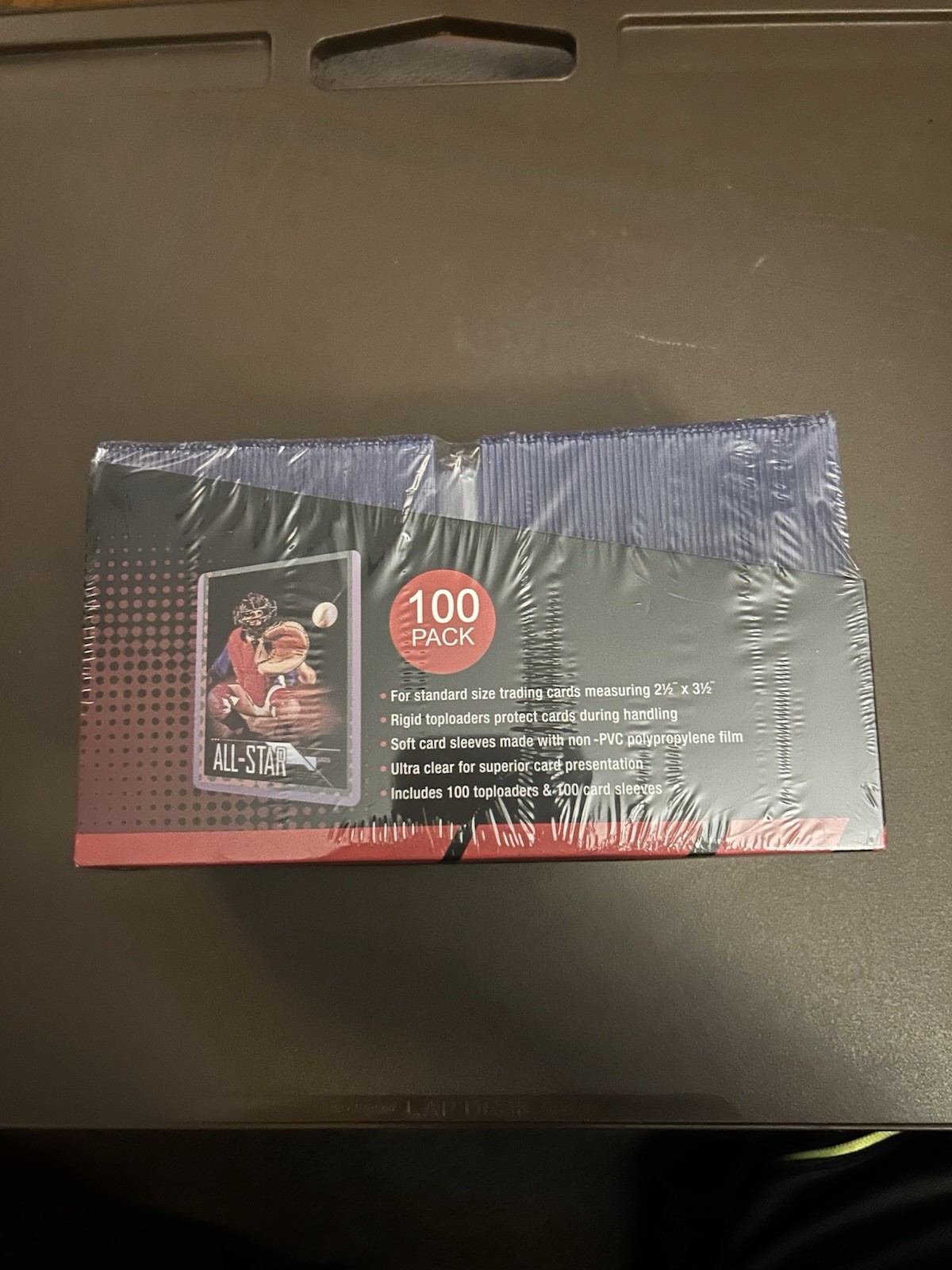 Ultra PRO 100 Count Regular 3×4 Toploaders & Soft Protector Bundle Sleeve Card