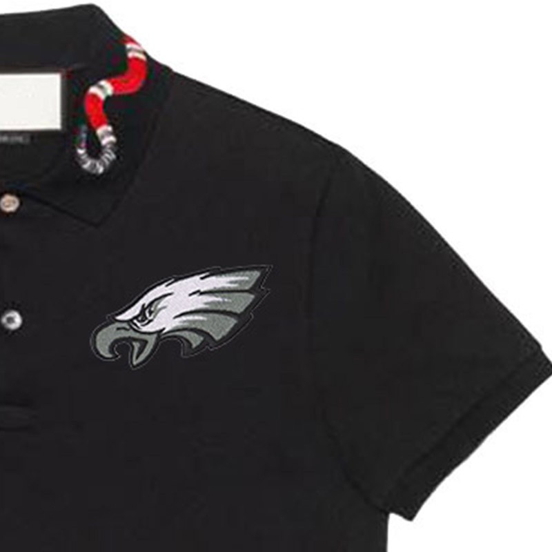 Wholesale Philadelphia Eagles Logo Size 4.5 in x 1.8 in Sew Iron on Patch DIY