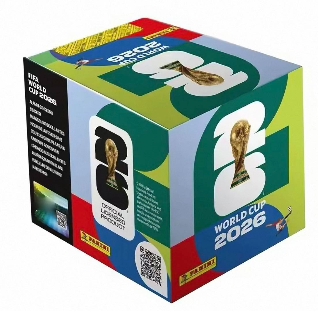 2026 Panini FIFA World Cup 50-Count Sticker Pack Box (350 Stickers)