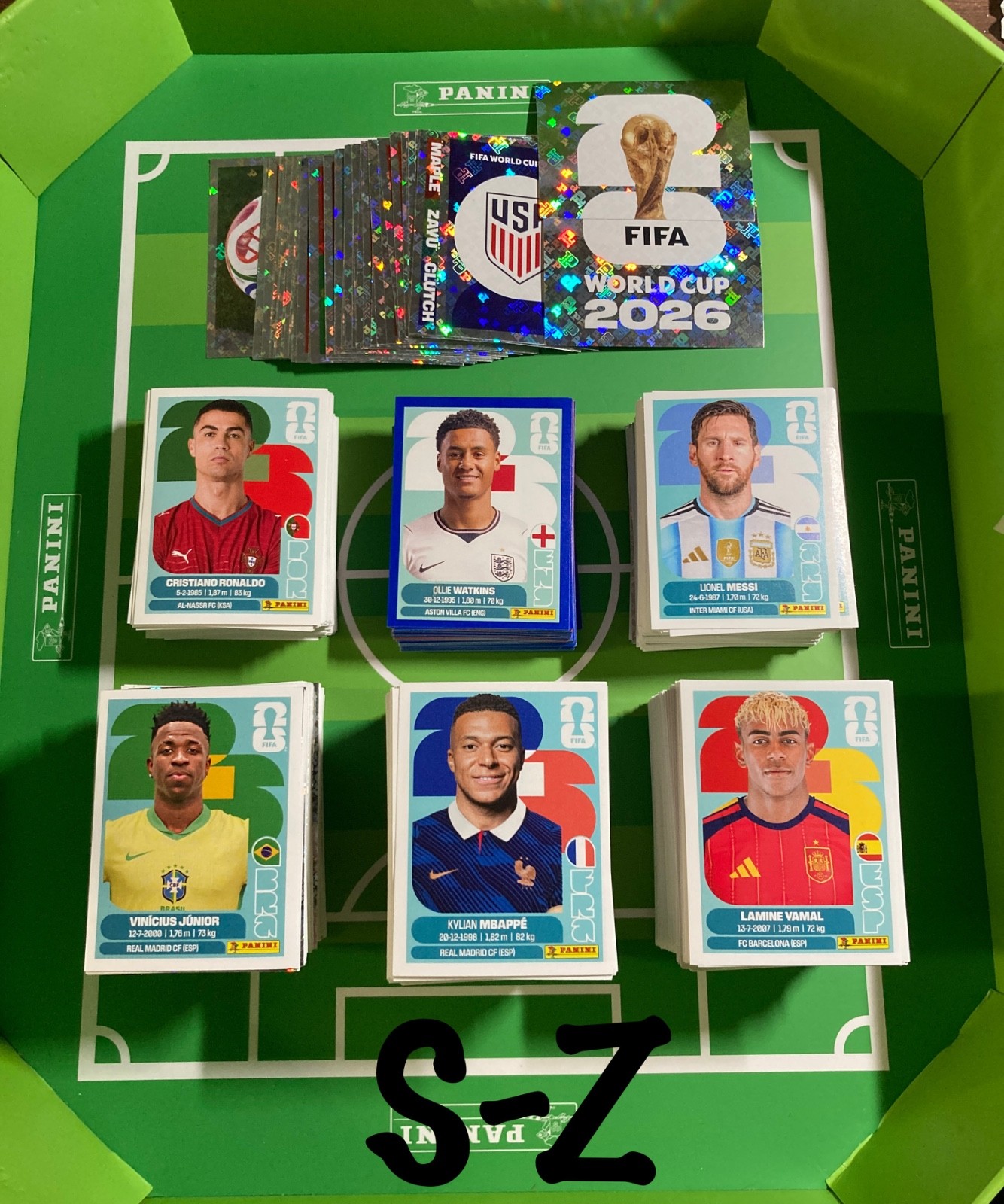 2026 Panini FIFA World Cup Sticker Collection – Choose Sticker – Free Ship (S-Z)