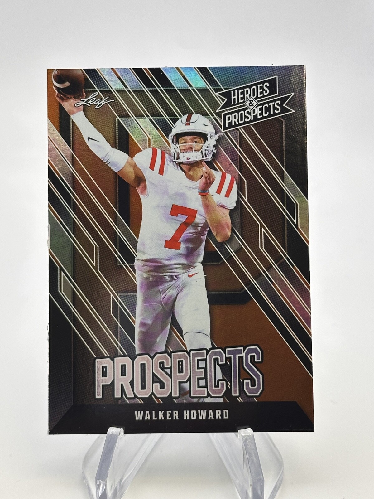WALKER HOWARD 2024 LEAF HEROES PROSPECTS BRONZE NON-AUTO