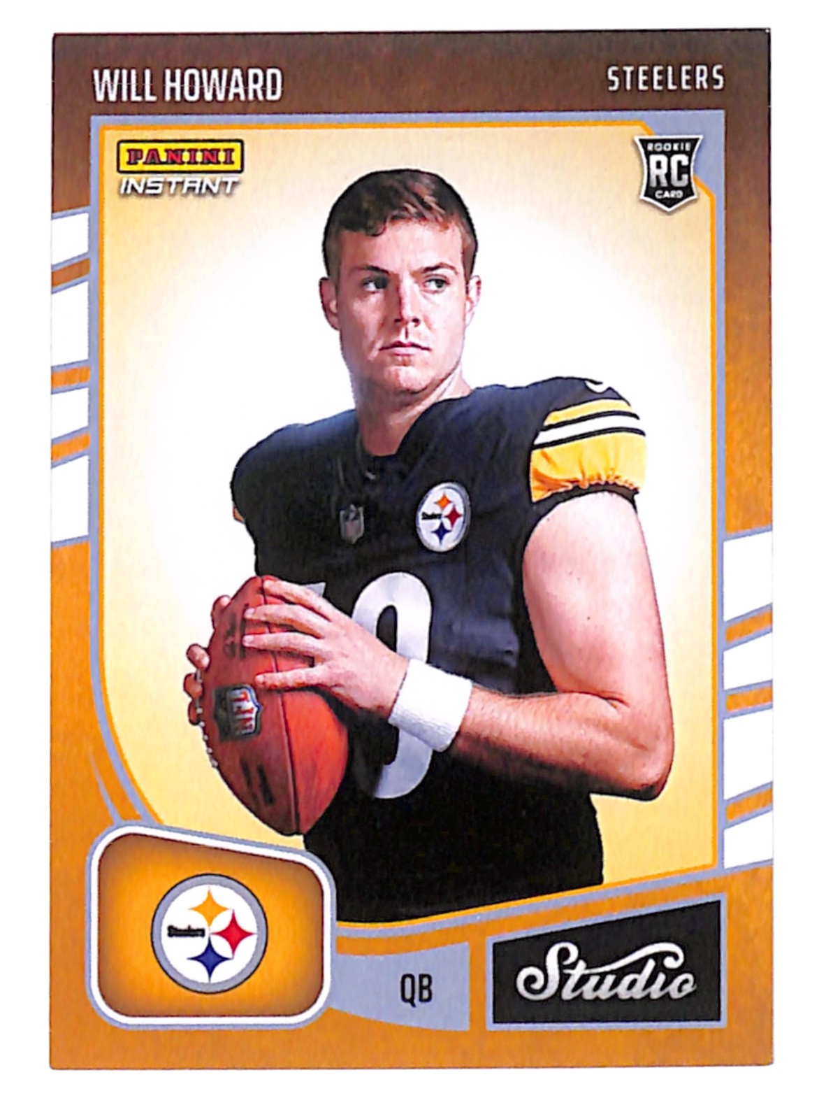 Will Howard 2025 Panini Instant NFL Studio Rookies #41 – Qty