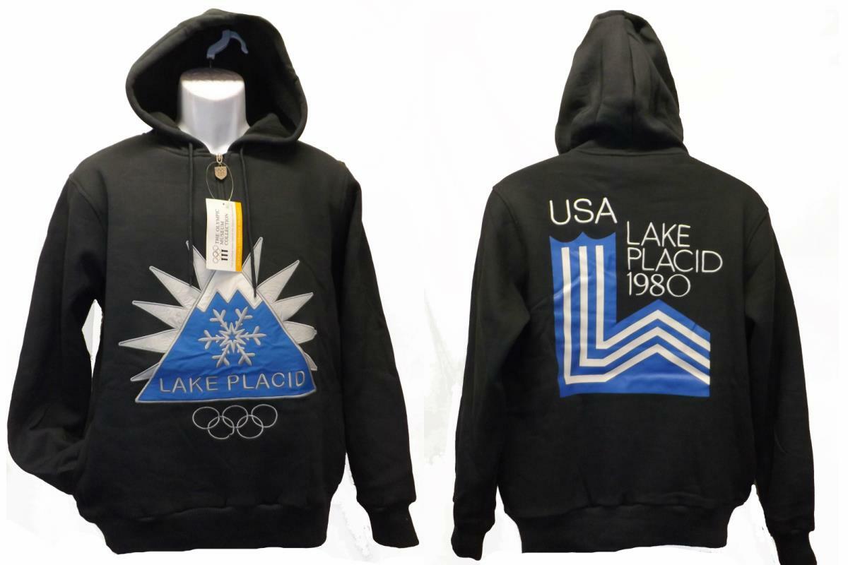 Lake Placid NY USA Winter Olympics 1980 Mens Sizes S-M-L-XL Licensed Hoodie $80