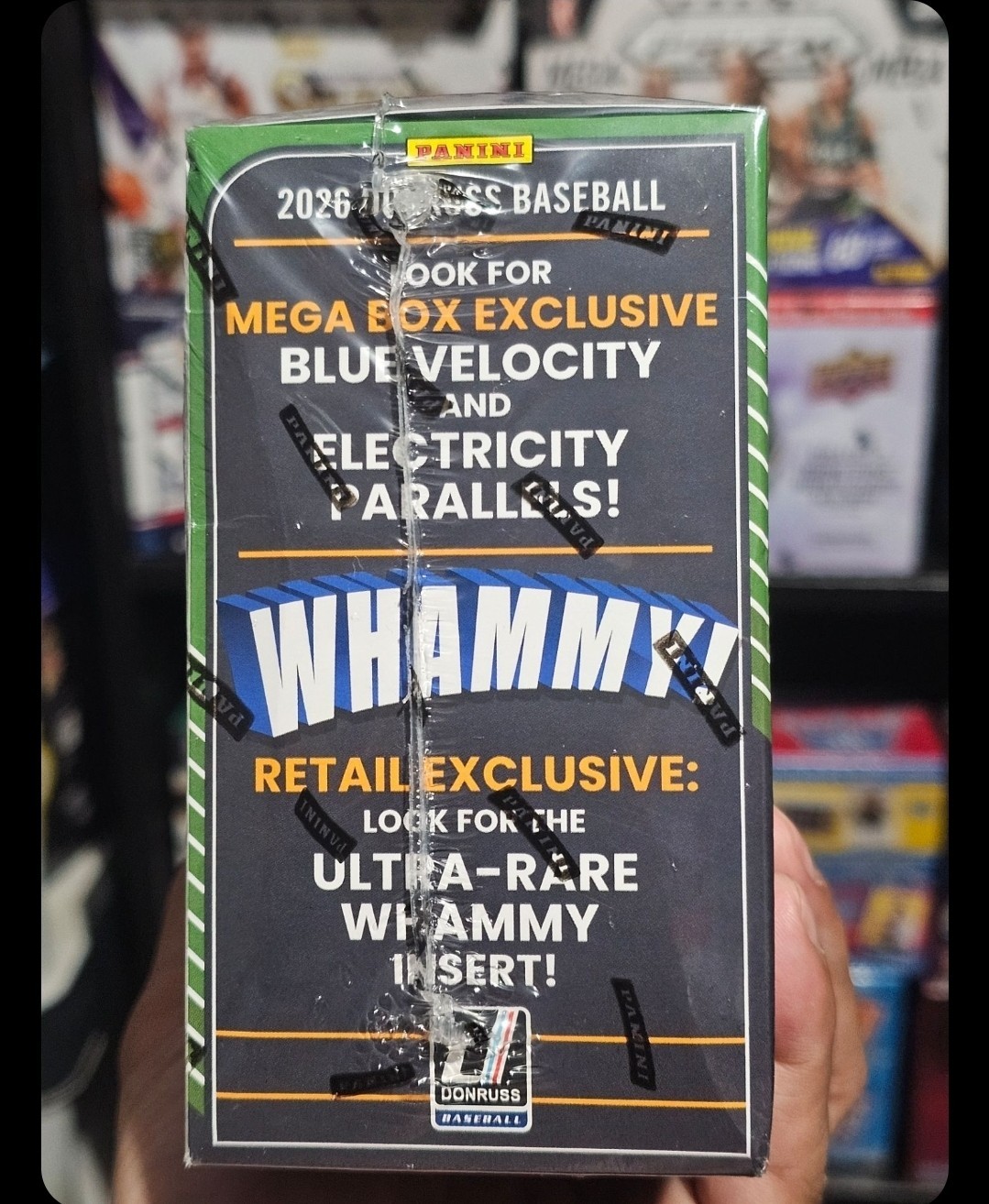 2026 Panini Donruss Baseball Mega Box! (RECTANGLE BOX) New Factory Sealed!