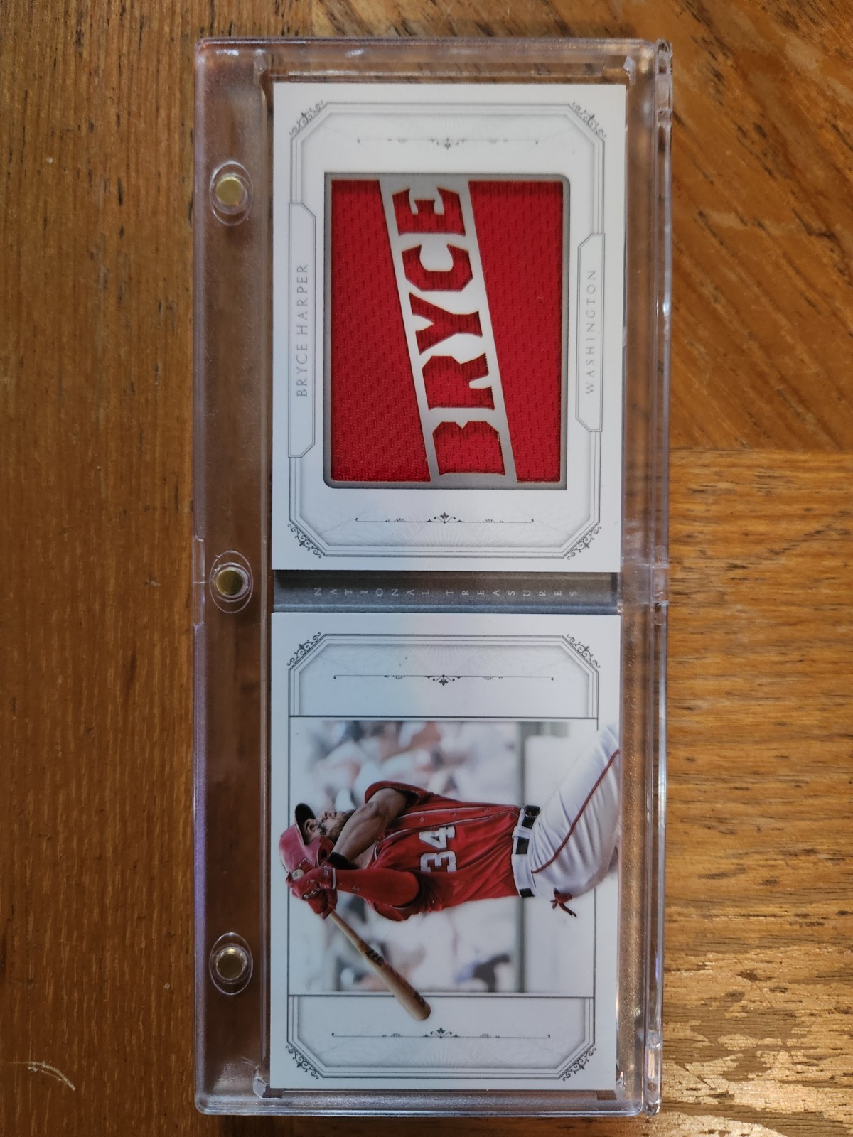 2015 National Treasure Booklet Bryce Harper 10 / 10