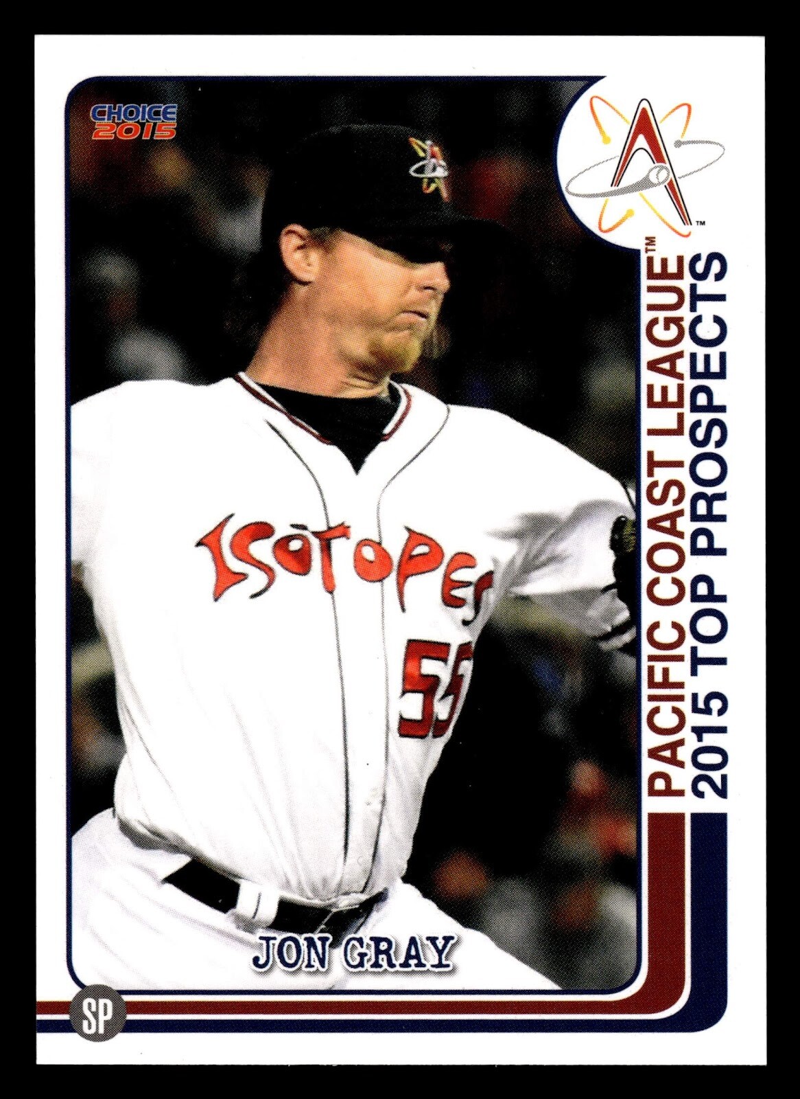 2015 Choice Pacific Coast League Top Prospects PCL AAA #1 Jon Gray