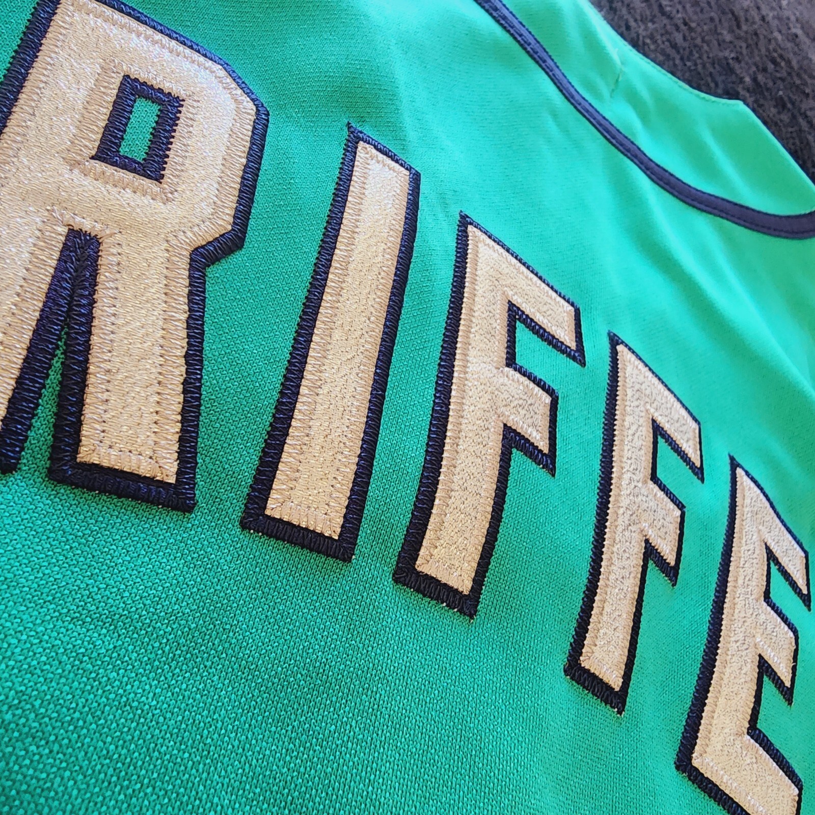 Ken Griffey Jr Seattle Mariners Throwback Jersey Stitched MENS Size LARGE