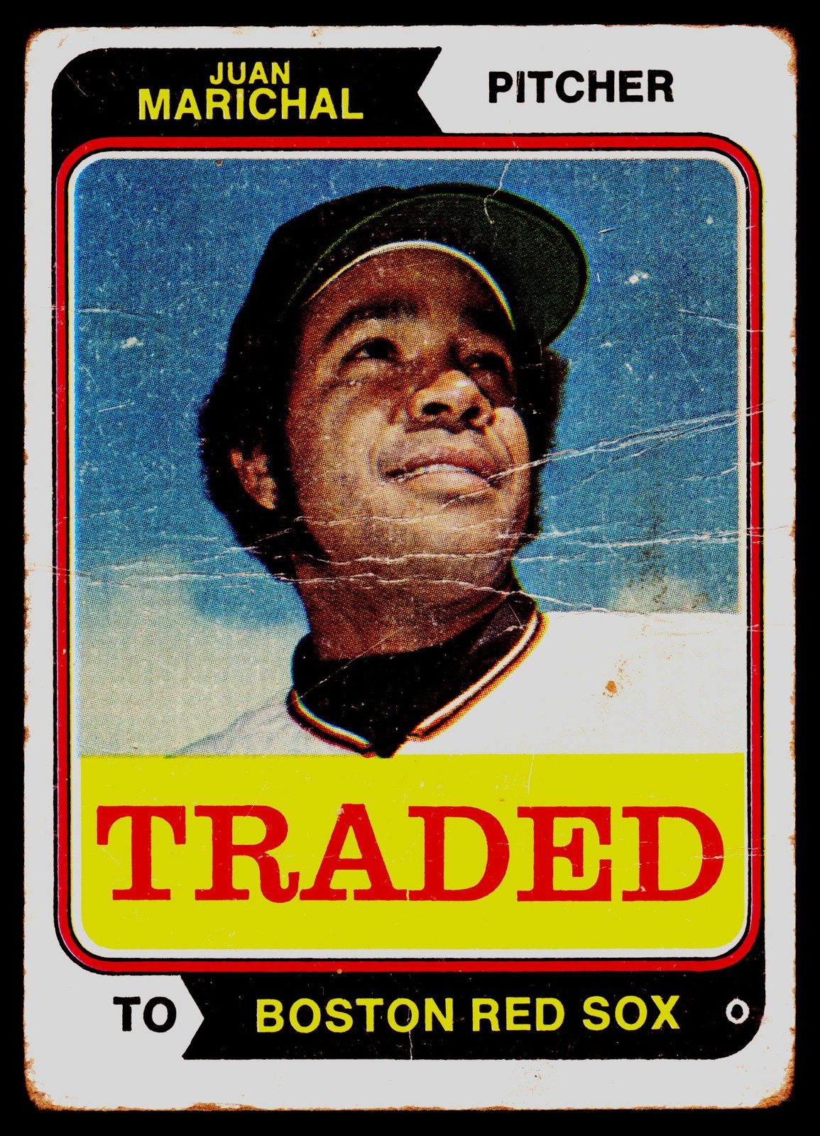 1974 Topps #330T Juan Marichal Traded – POOR