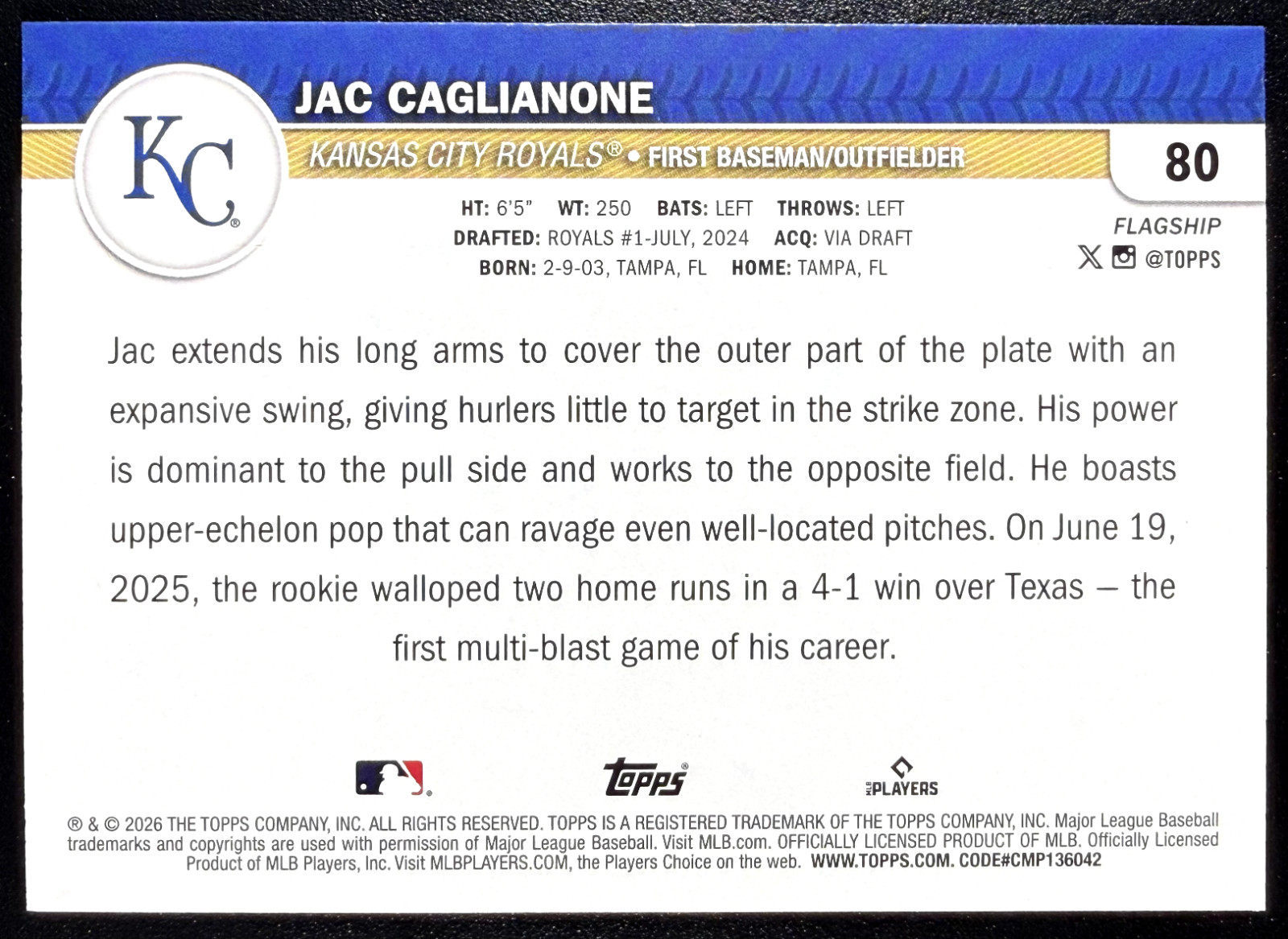 2026 Topps Flagship Collection Inserts – YOU PICK – #1-90 – Complete Your Set