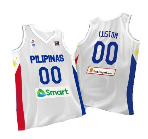 Philippines Clarkson 6 Pilipinas Basketball Jersey Custom Any Name Personalize