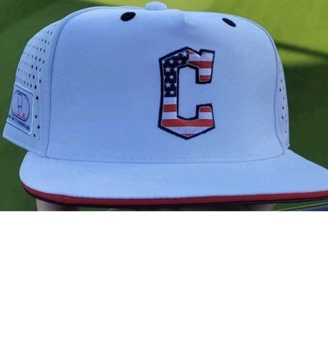 Cleveland Guardians Patriotic July 4th Hat USA American Flag 250 Giveaway SGA