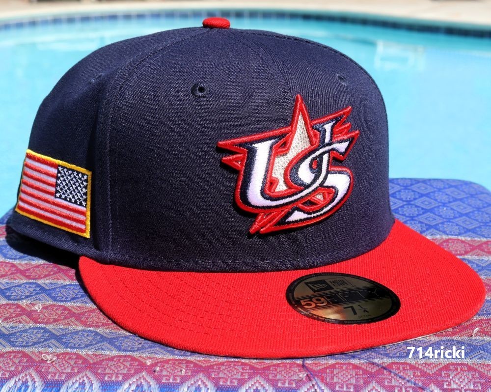 2026 WBC USA World Baseball Classic Fitted Hat New Era 59FIFTY