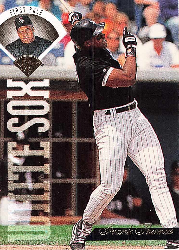 1995 Leaf #1 Frank Thomas 1995 Leaf #1 Frank Thomas