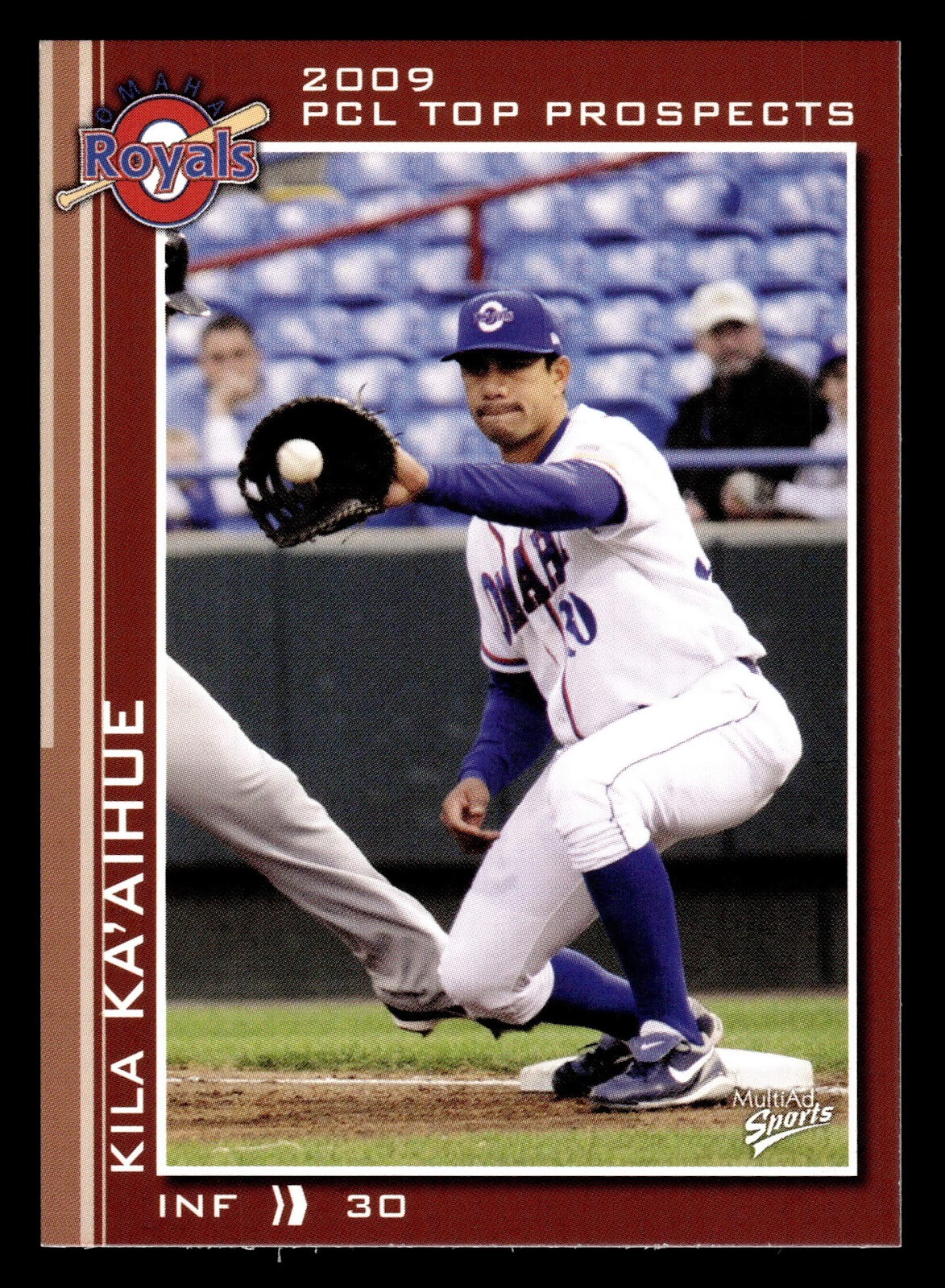 2009 MultiAd Pacific Coast League Top Prospects PCL AAA #23 Kila Ka’aihue
